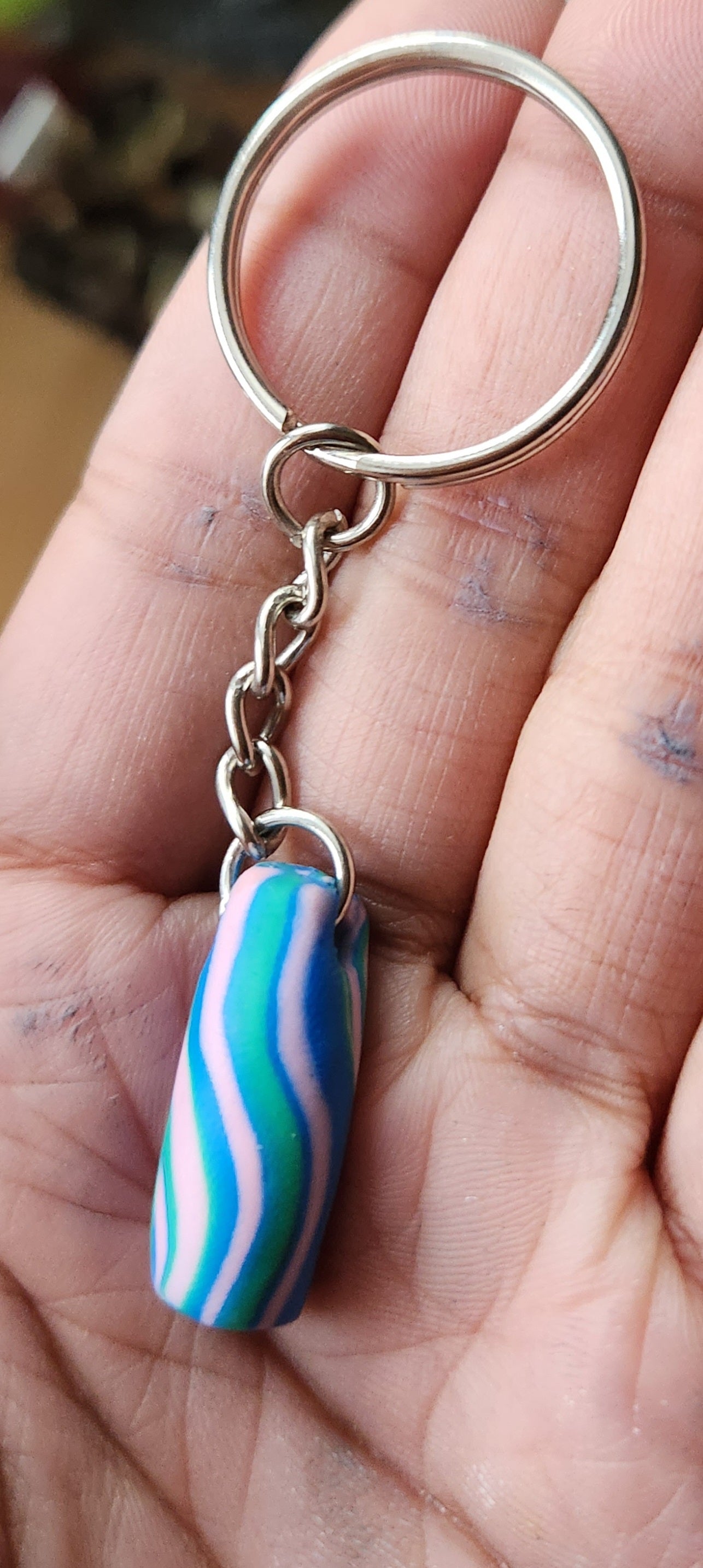 Candy Rectangle Keychain