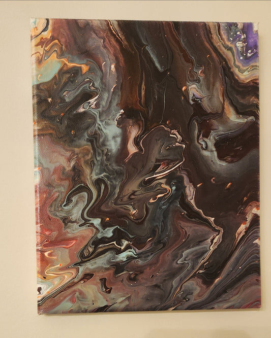 Melted Marble Abstract